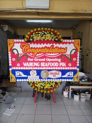 Papan Bunga di Karangsari Purwasari